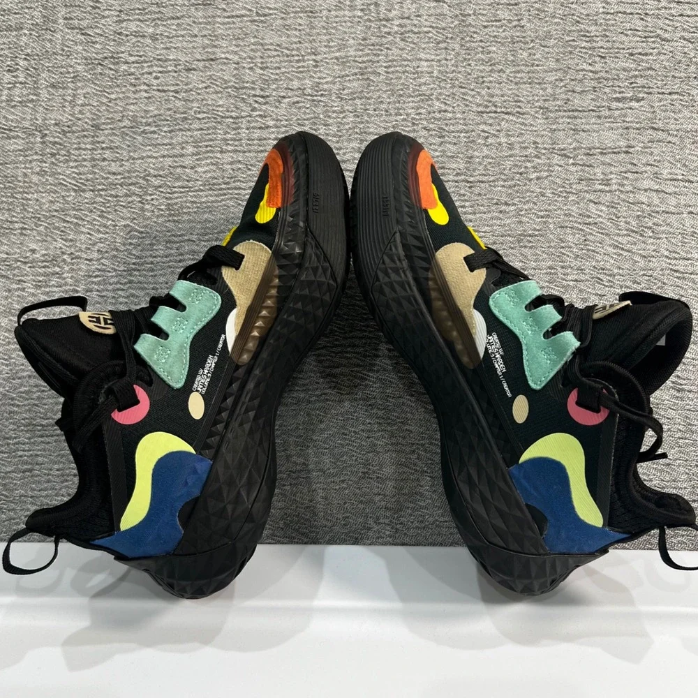 Adidas Harden Vol. 5 Futurenatural‎ Basketball Shoes Mens Youth 4.5 Black Multi