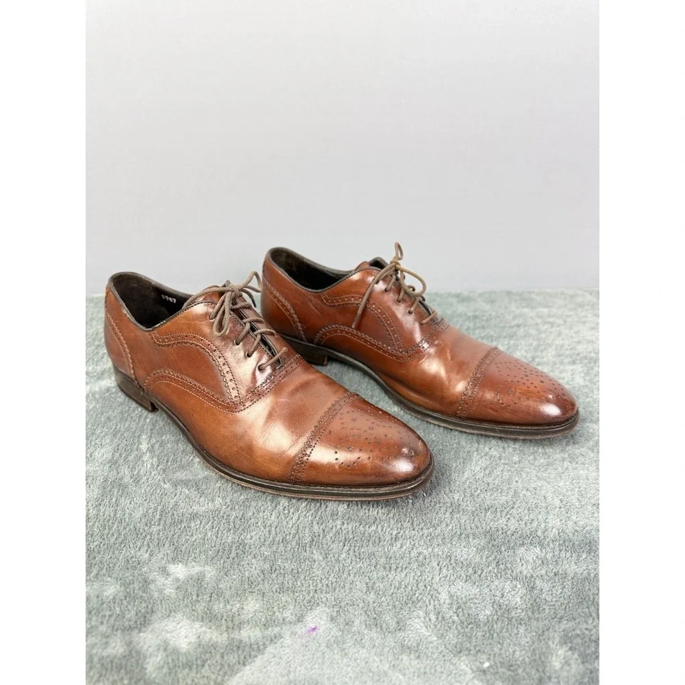 To Boot New York‎ Adam Derrick Men's Size 8 Brown WingTip Dress Shoes