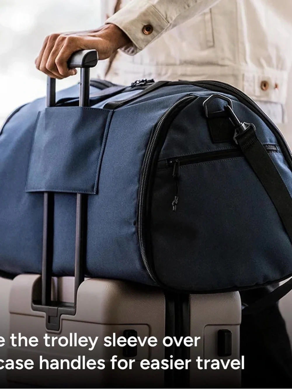 Halfday Gray Men's Duffel - Travel & Gym Pack