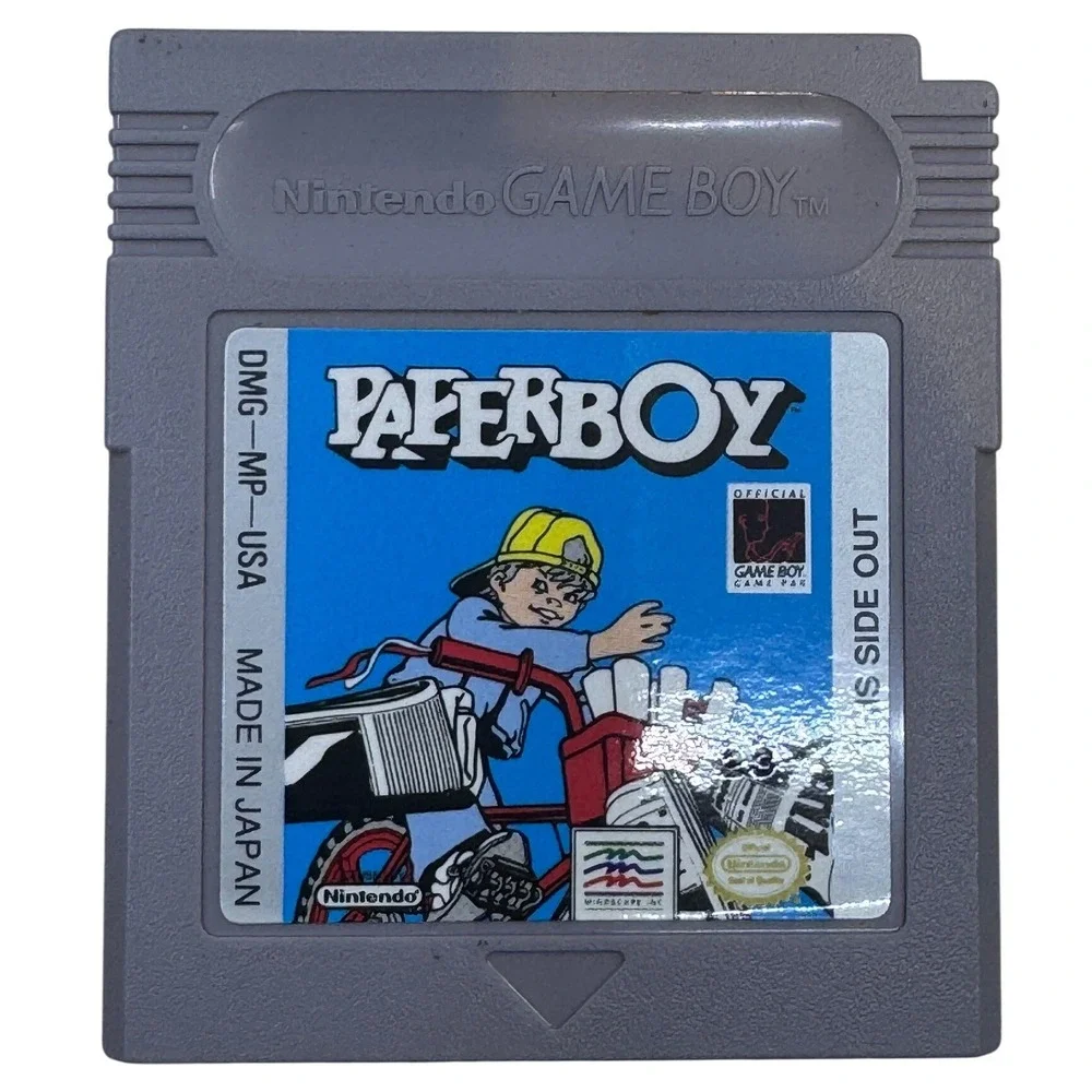 Paperboy Nintendo‎ Game Boy DMG-MP-USA Action Arcade Game Cartridge