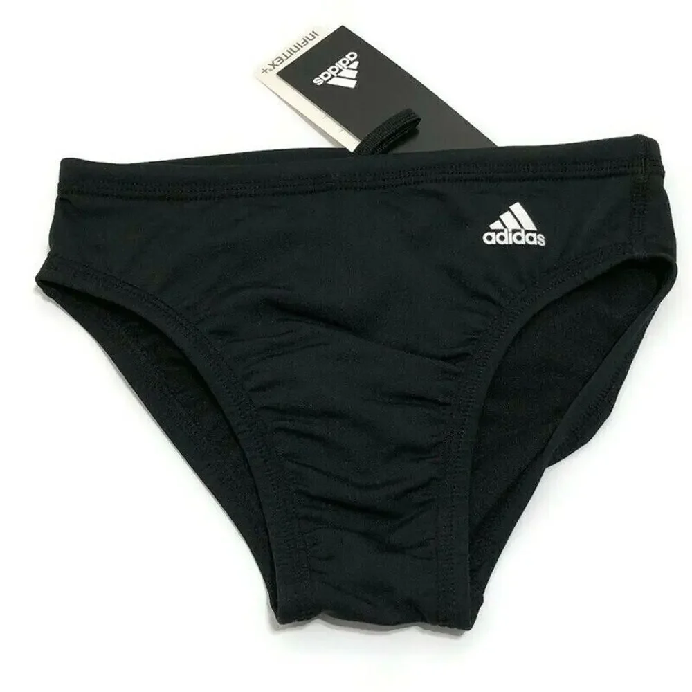 Adidas Infinitex Plus Waterpolo Swim Brief Kids Big Boys Youth Swimwear 24