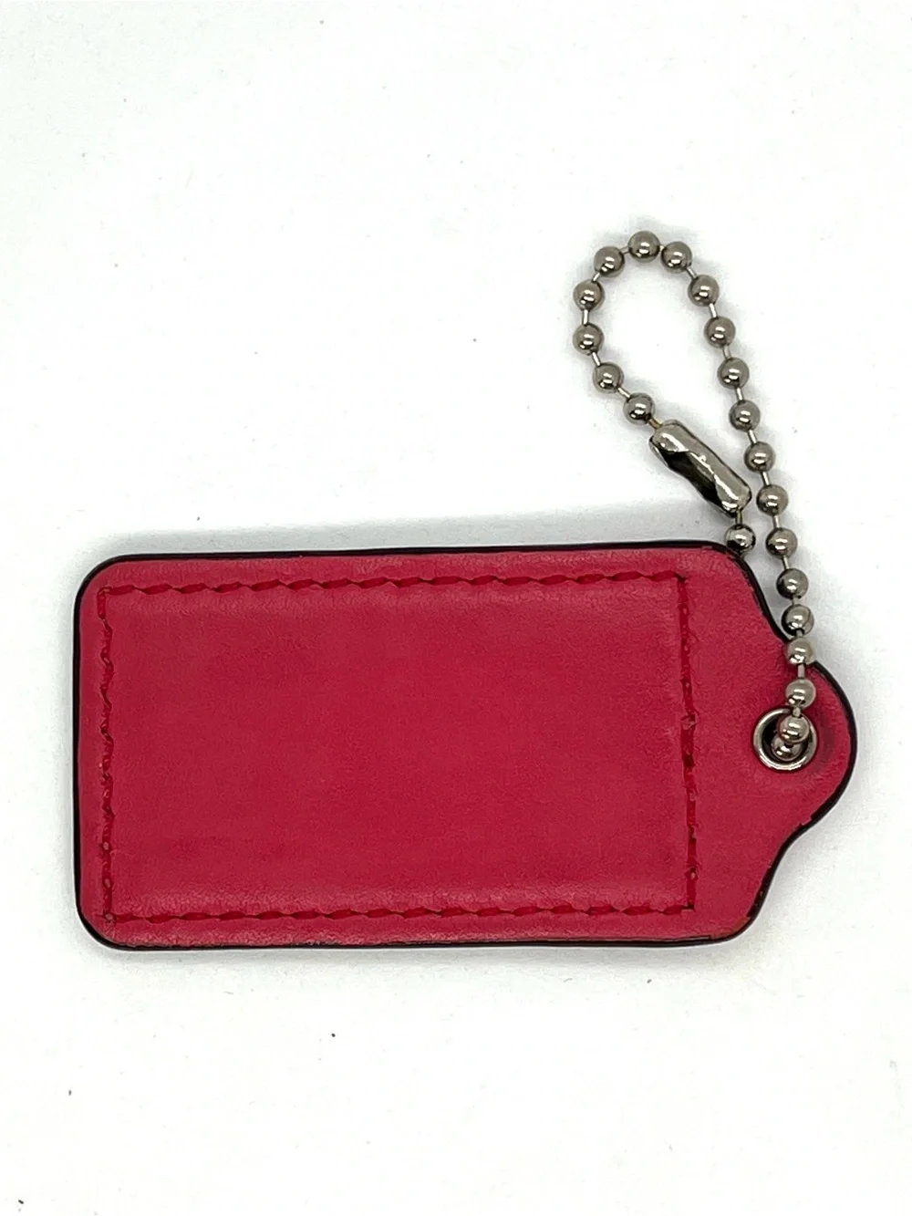 Coach leather hang