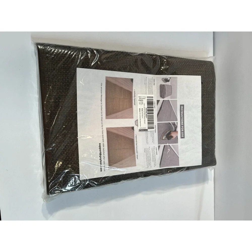 GOYLSER Jute Landing Mat Runner Rug Aprox 2x5