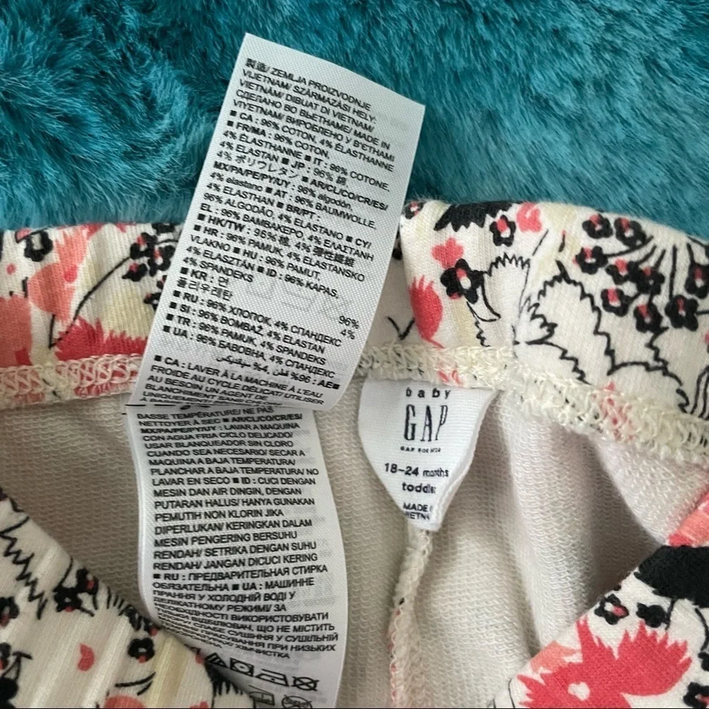 GAP babygap size