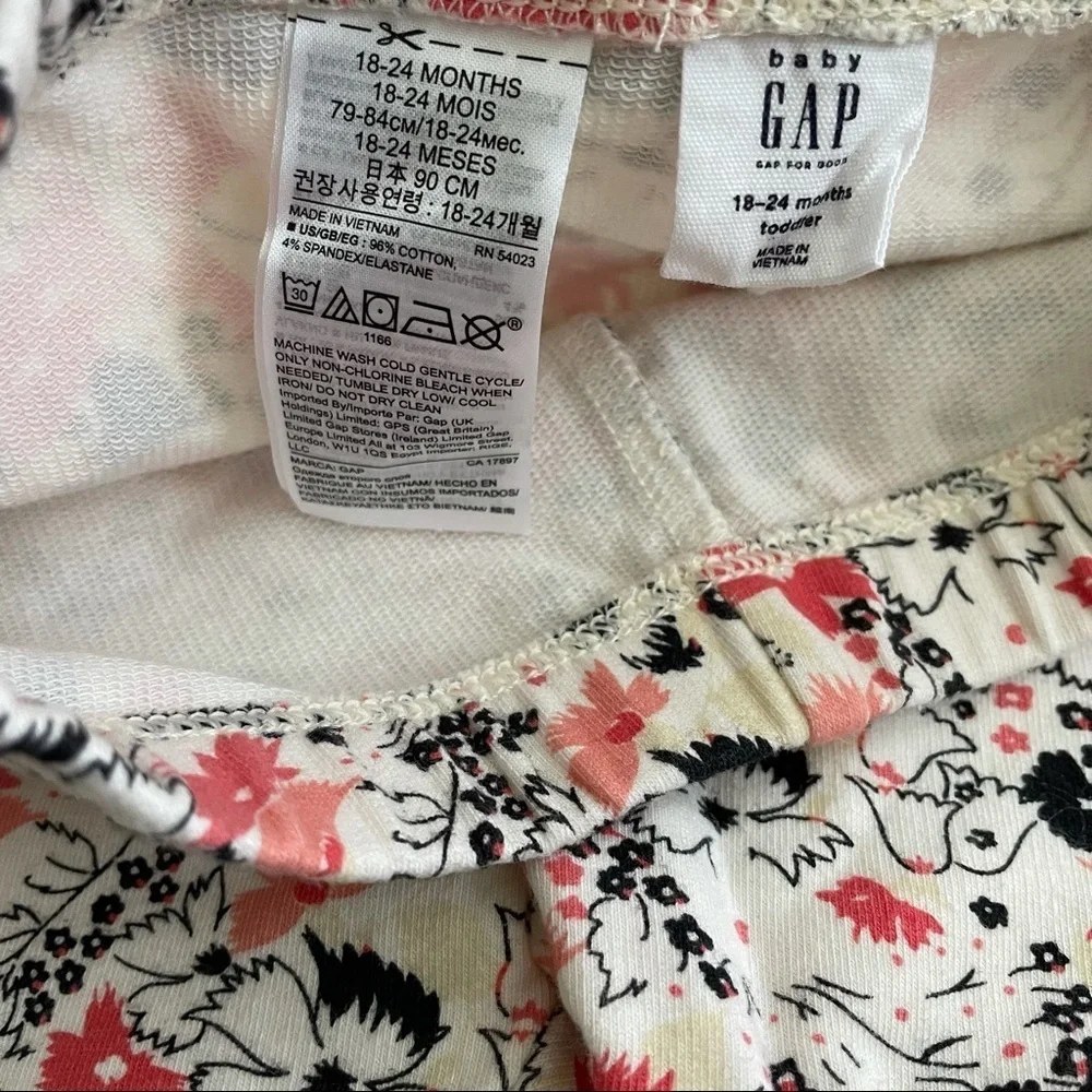 GAP babygap size