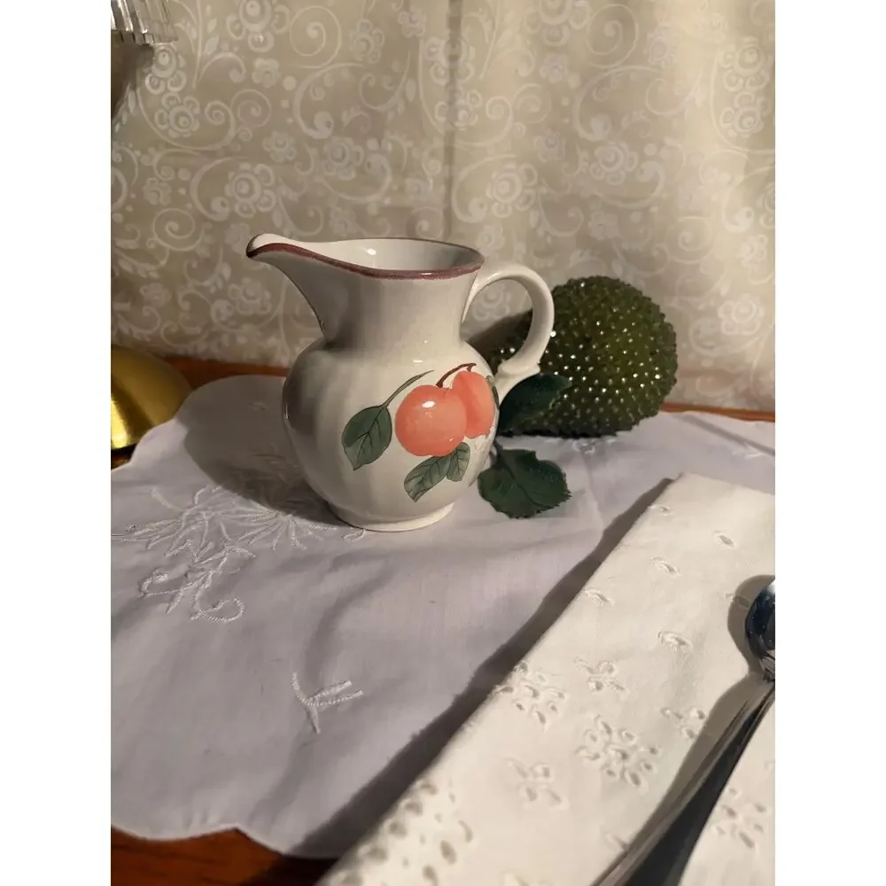 Vintage Mikasa‎ English Countryside Creamer- Fruit Panorama