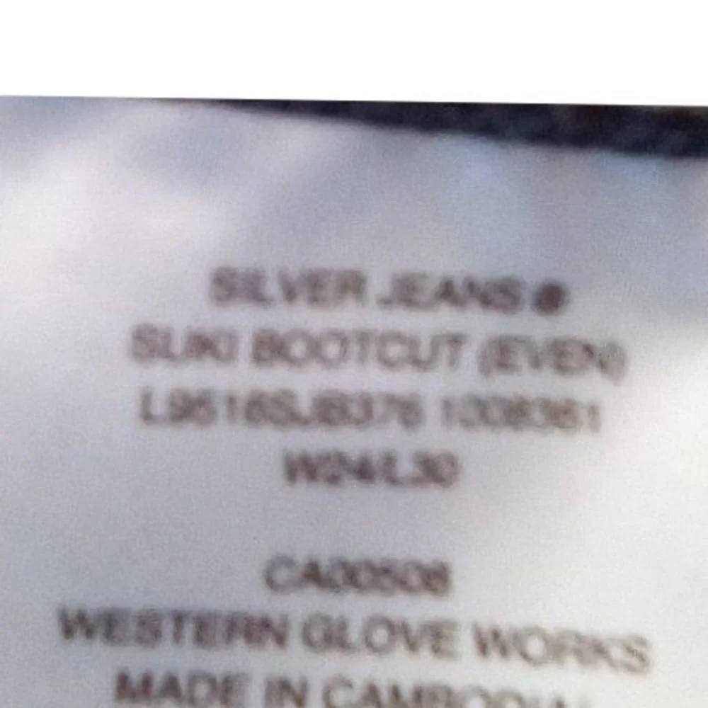 Silver Jeans fit designed slim