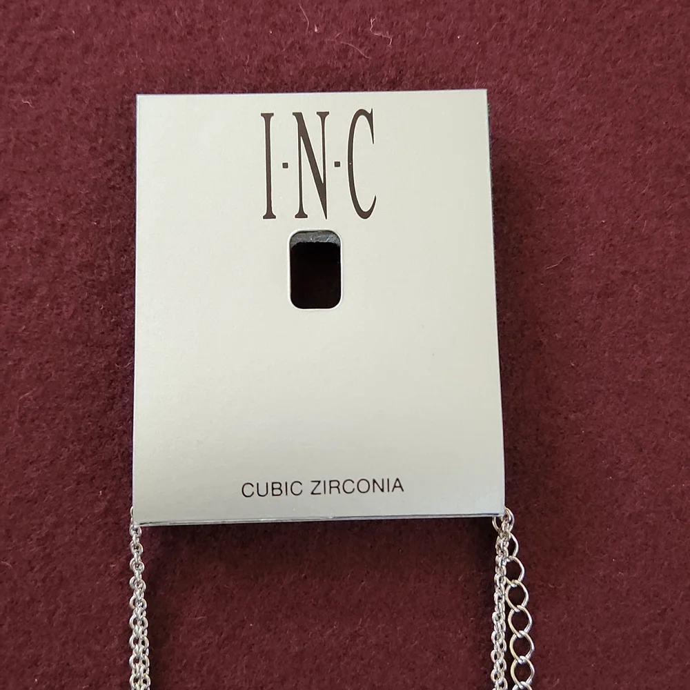 INC International Concepts Silver-Tone Necklace