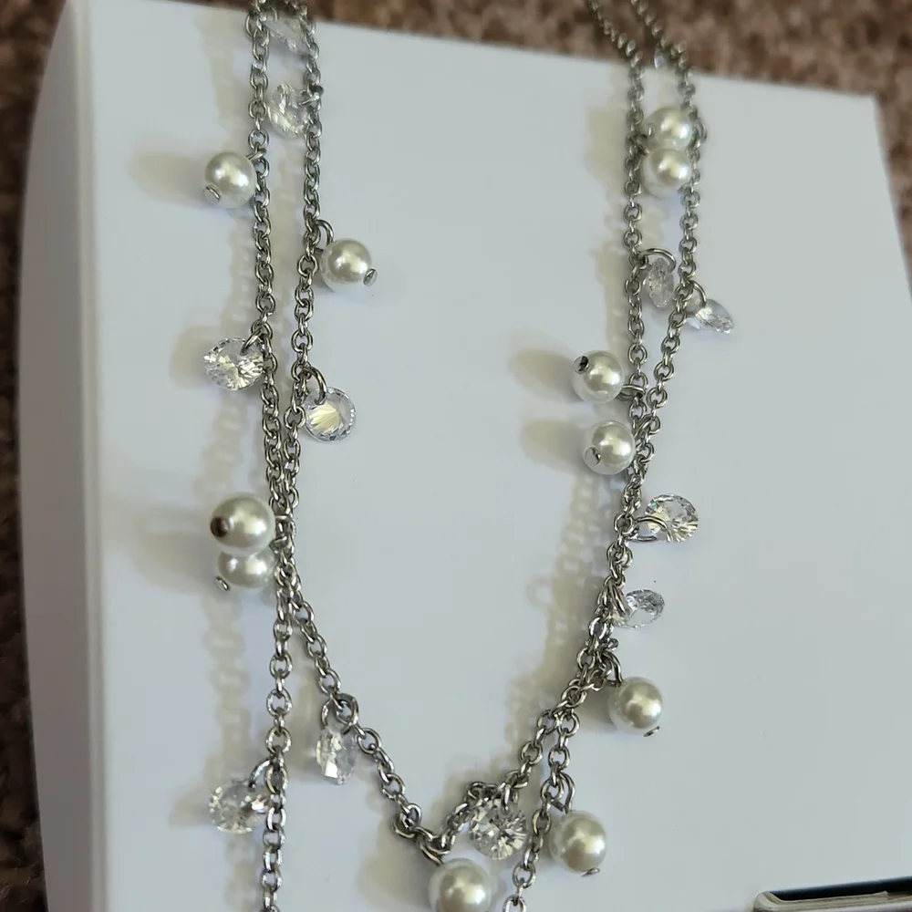 INC International Concepts Silver-Tone Necklace