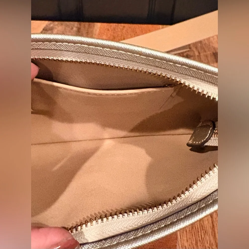 Michael Kors Gold Crossbody Bag