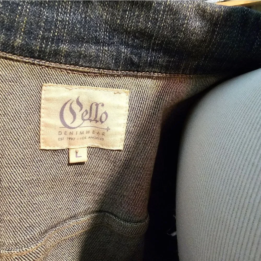 Cello denim front jacket