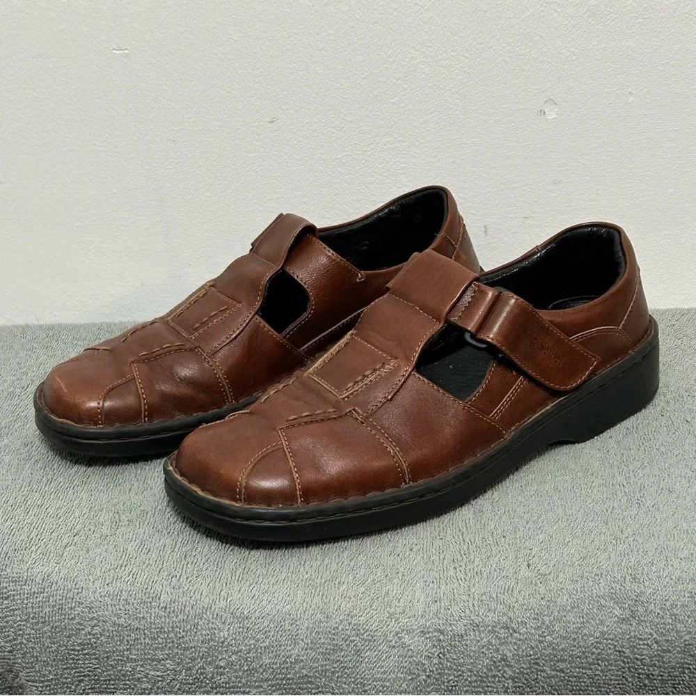 Josef Seibel Leather Fisherman Sandals