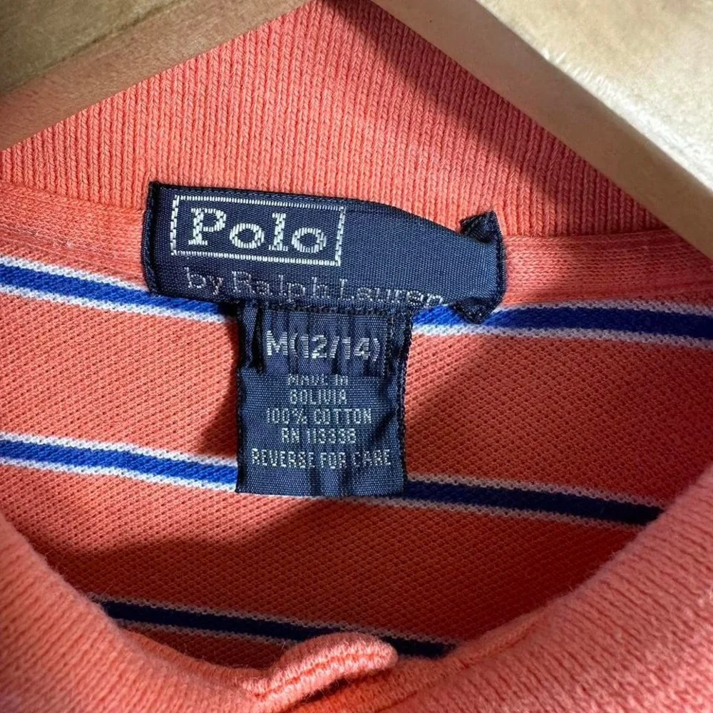 Ralph Lauren orange blue