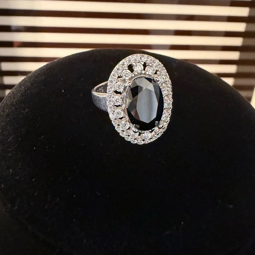 oval silver