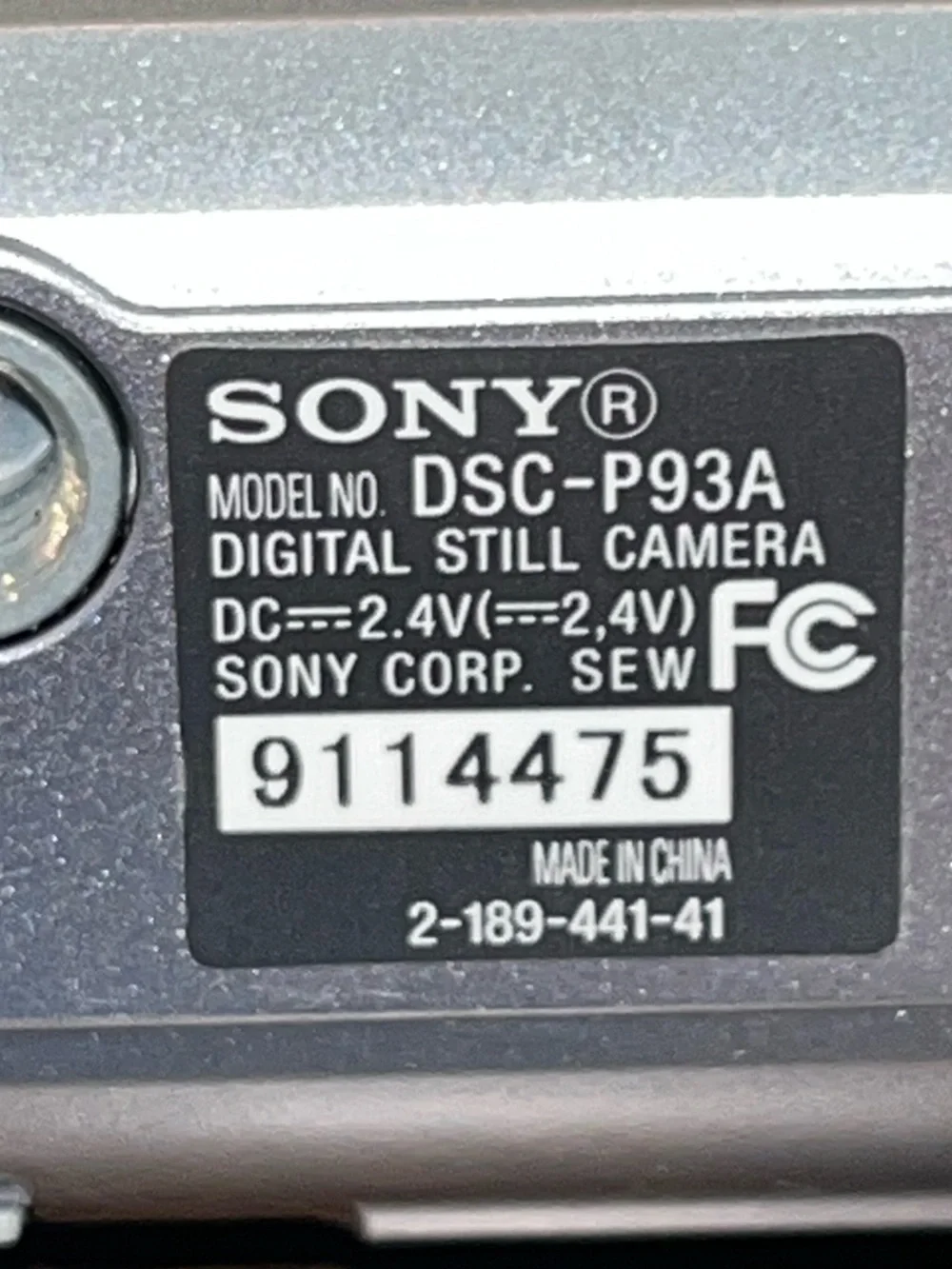 Sony cyber shot