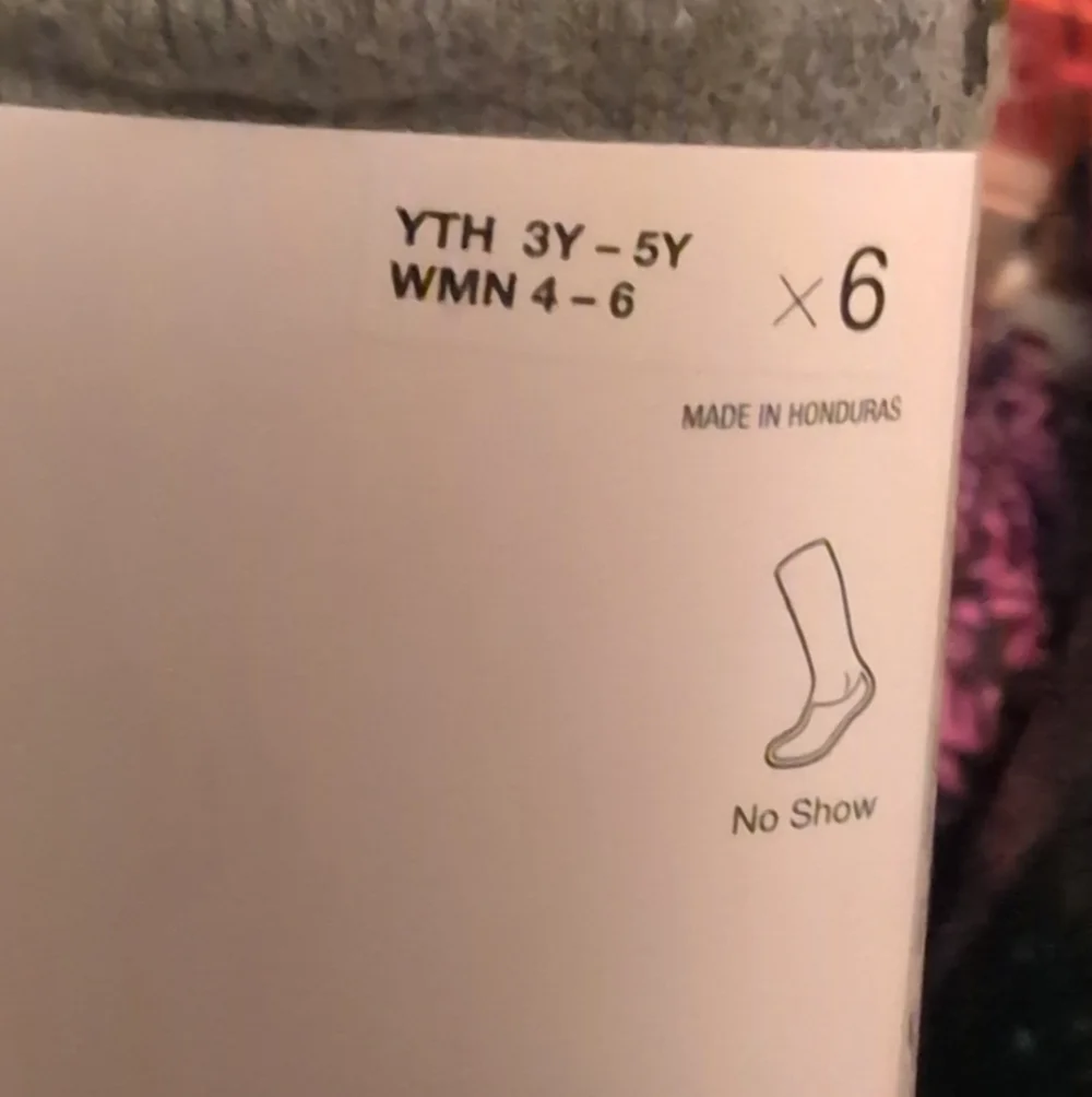 Nike Everyday Plus Athletic Socks in Gray Women's Size 4-6