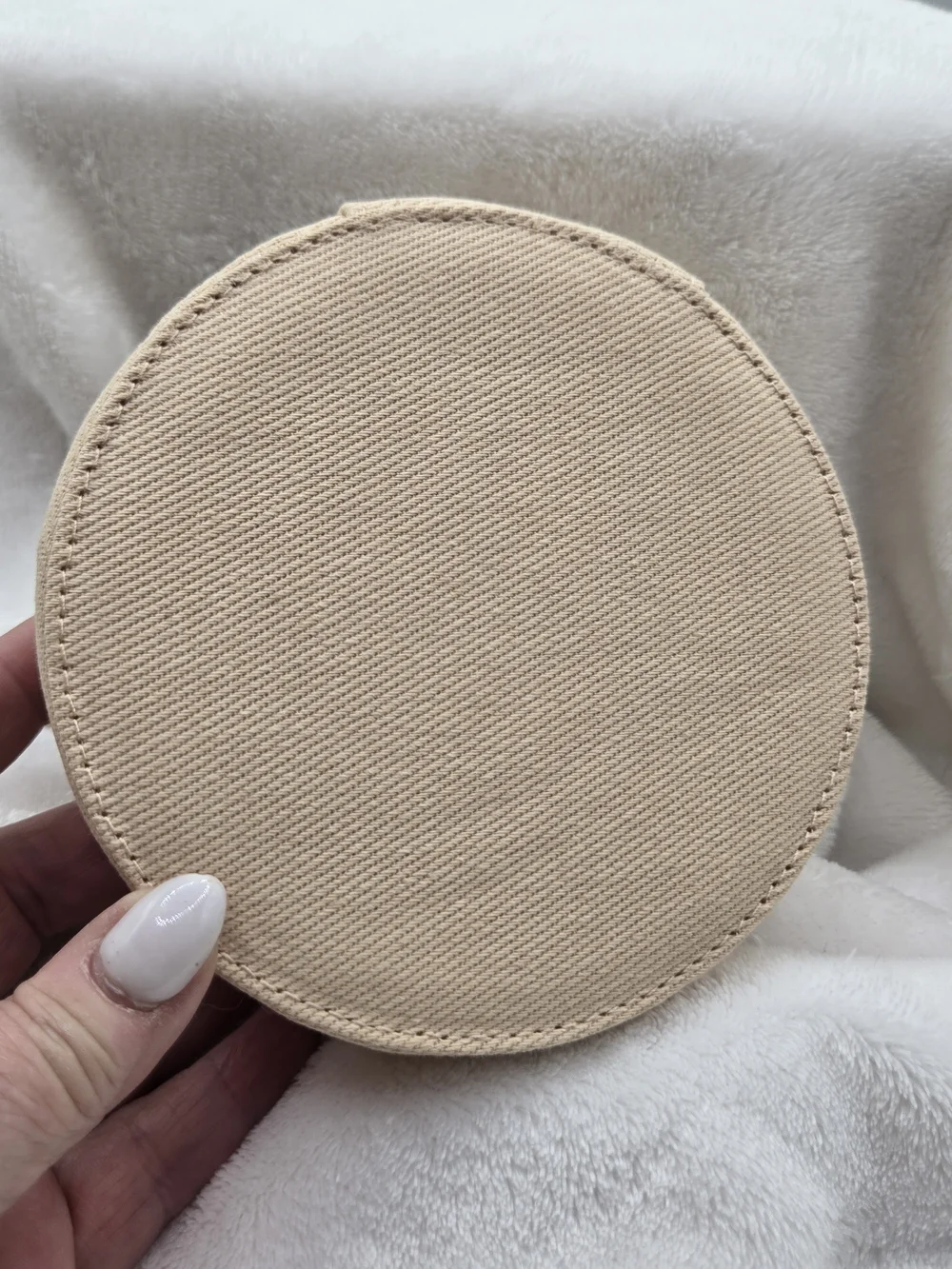 Upcycle 'Goddess' Round Fabric Accessory Detachable Wristlet Added