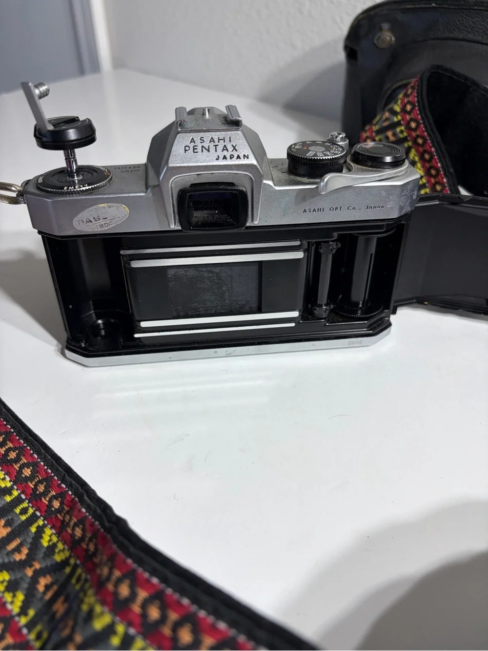 Vintage Pentax Asahi 35mm Film Camera with Case & Strap
