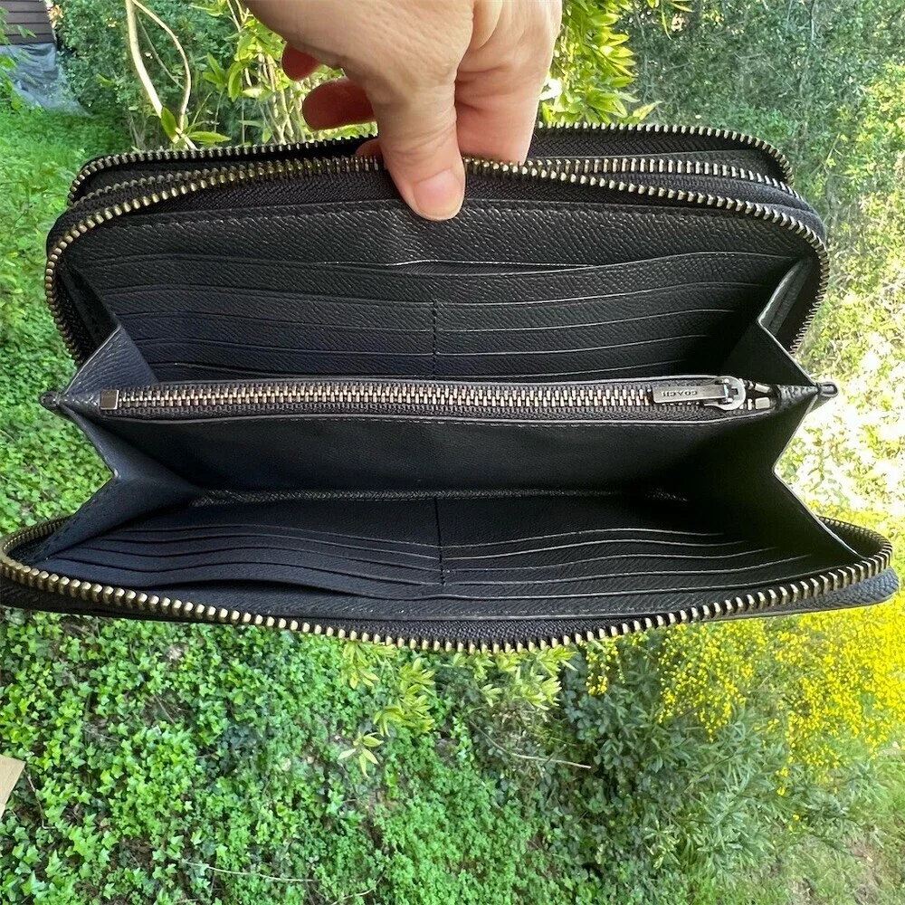 Coach travel wallet
