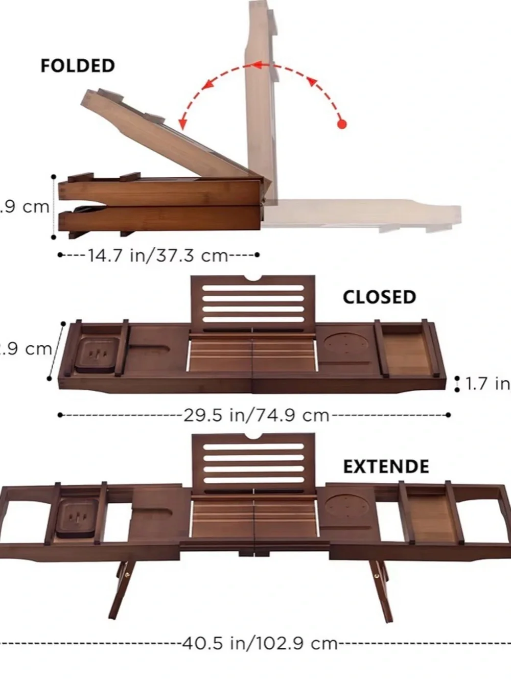 N/A foldable bamboo