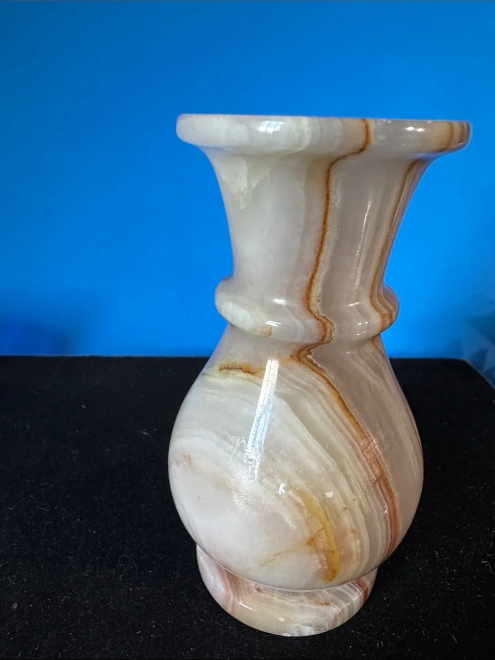 Beautiful Onyx  Vase - Elegant Home Accent