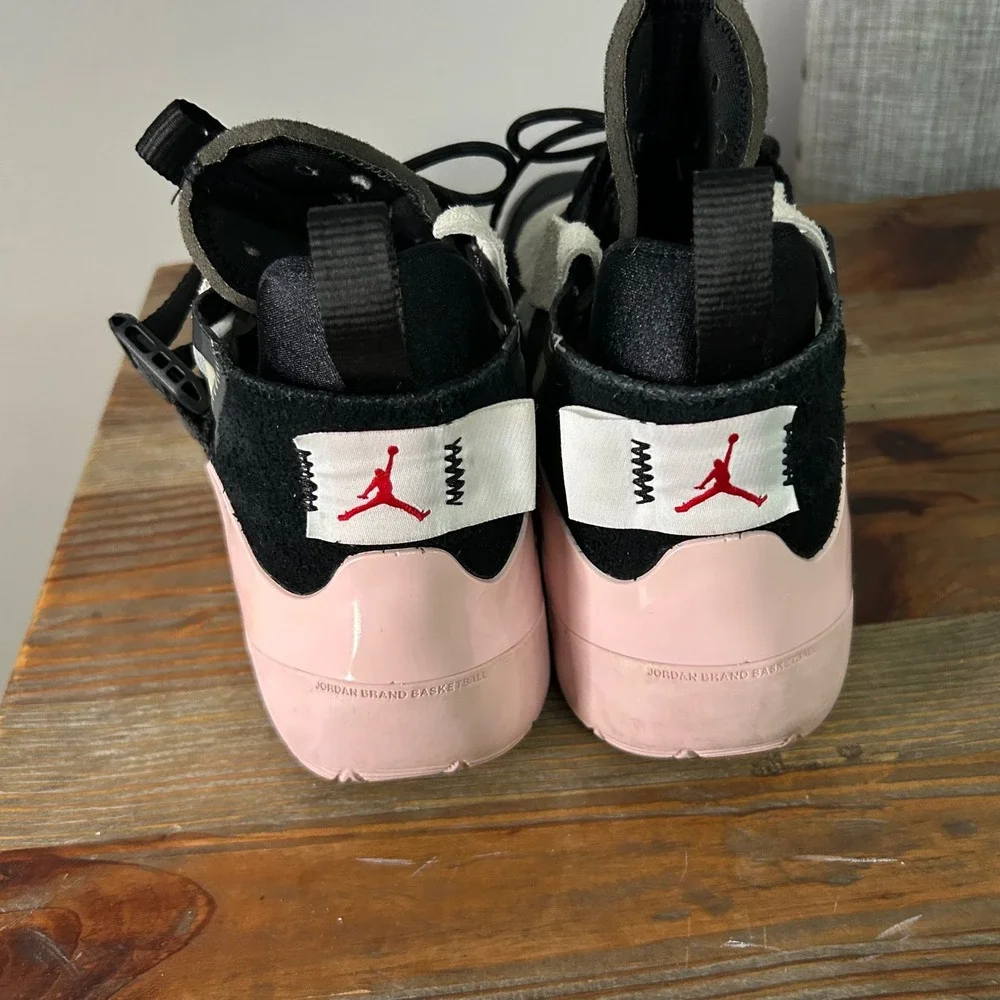 Jordan DEFY SP Mens Basketball Shoes Black Pink CJ7698-001 Size 9.5