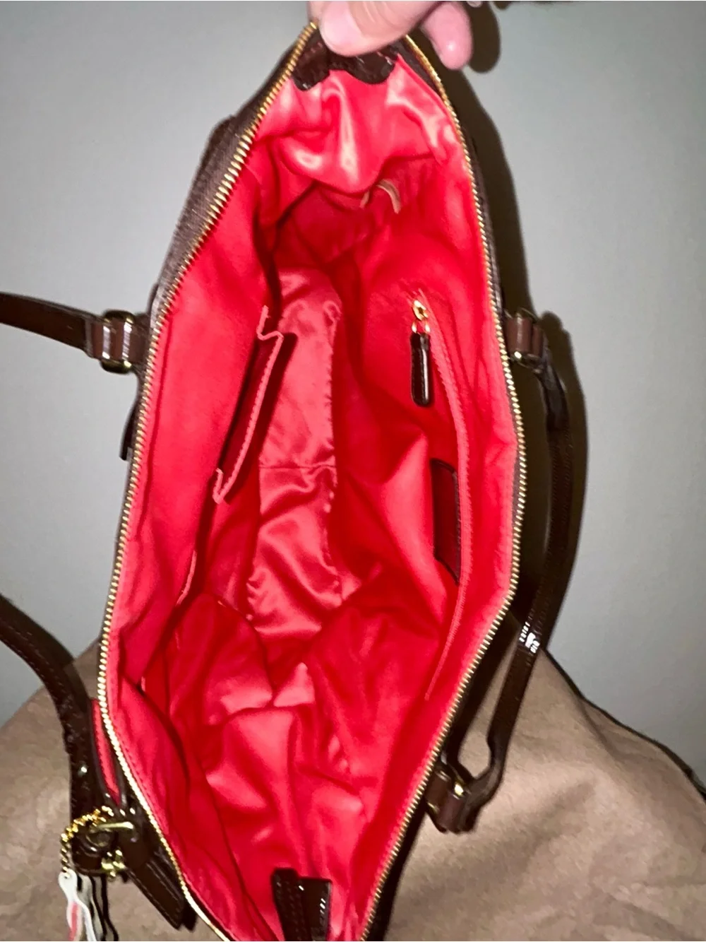 Coach poppy signature