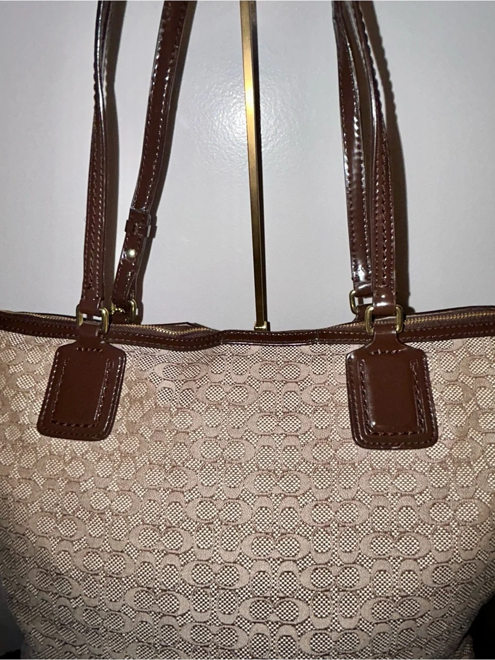 Coach poppy signature