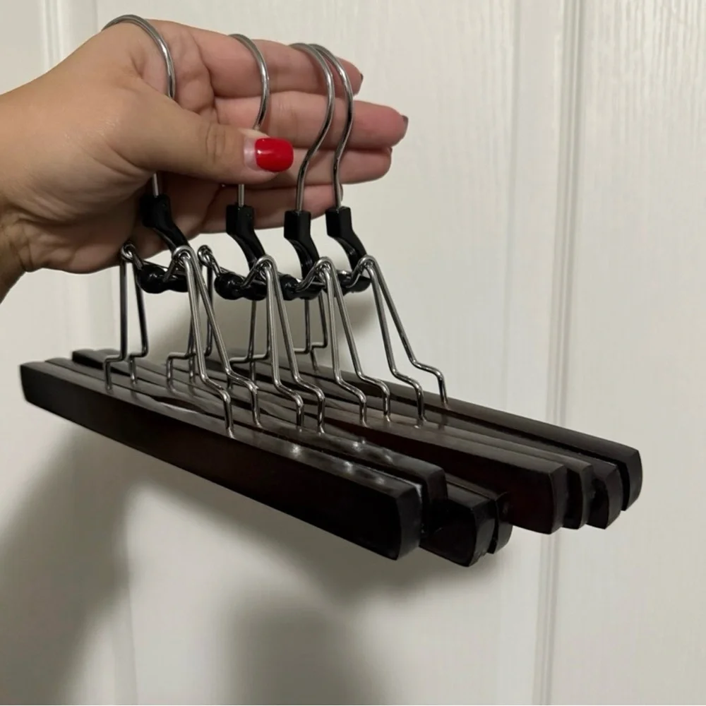 Wooden Pants Hanger-11 nwot