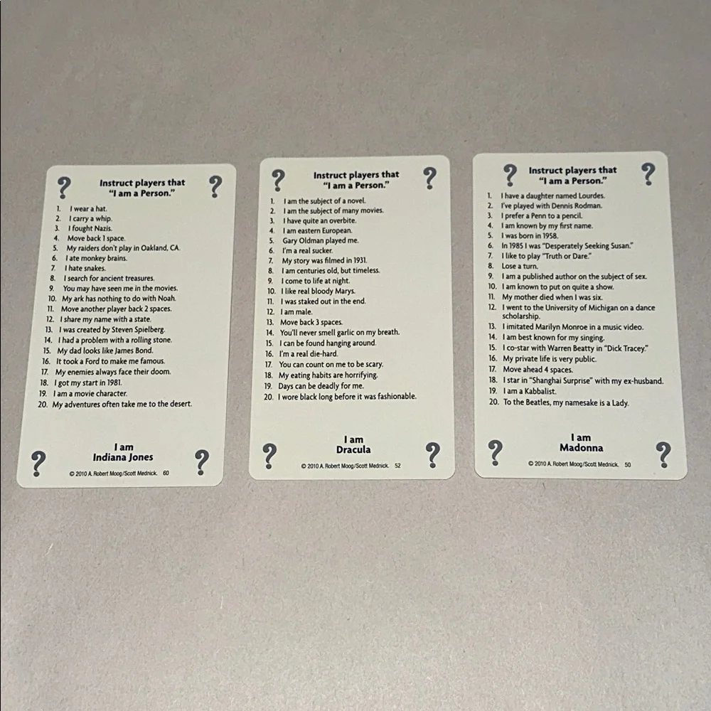 UNIVERSITY GAMES 20 Questions Board Game - Complete - NWOT