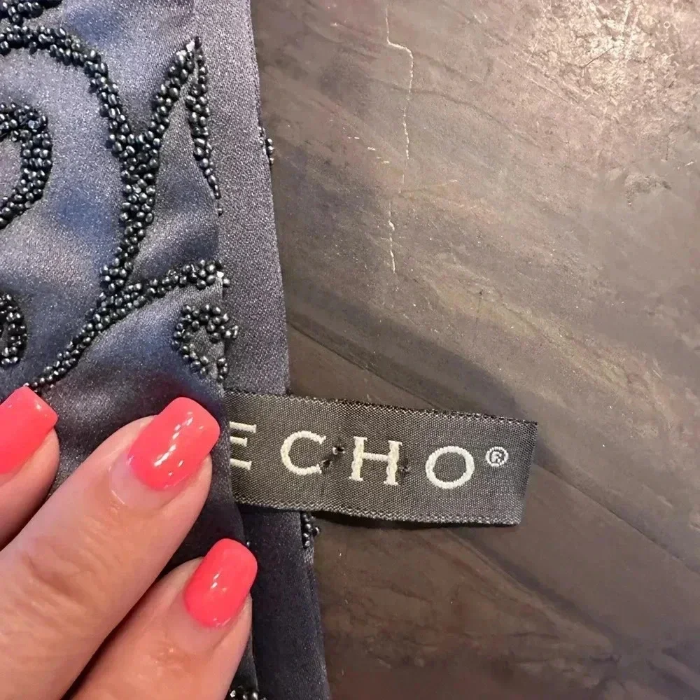 Echo beaded scarf