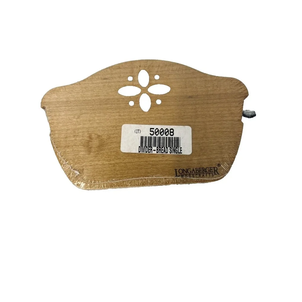 Longaberger Woodcrafts Bread Basket‎ Wood Single Divider #50008 NEW!