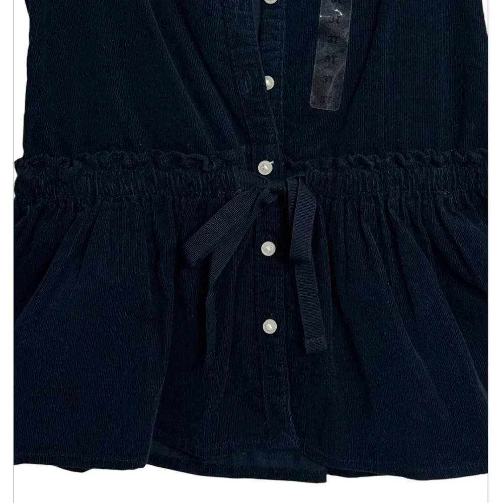 RALPH LAUREN Drop Waist‎ Corduroy Dress, SIZE 3T