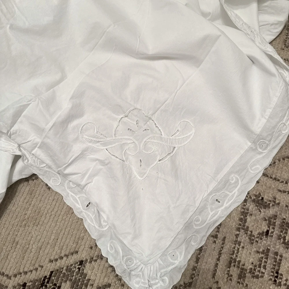 Vintage 3ps scalloped