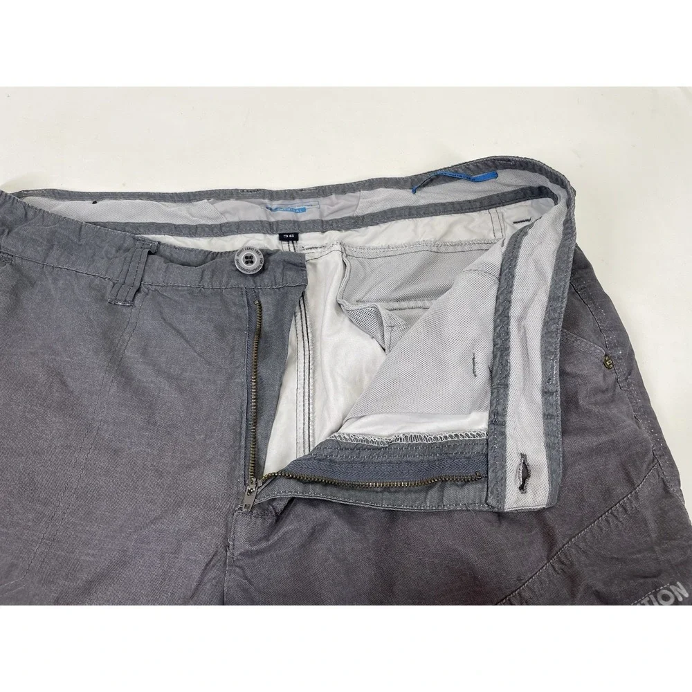Point Zero Original Cargo Shorts Mens Size‎ 36 Gray
