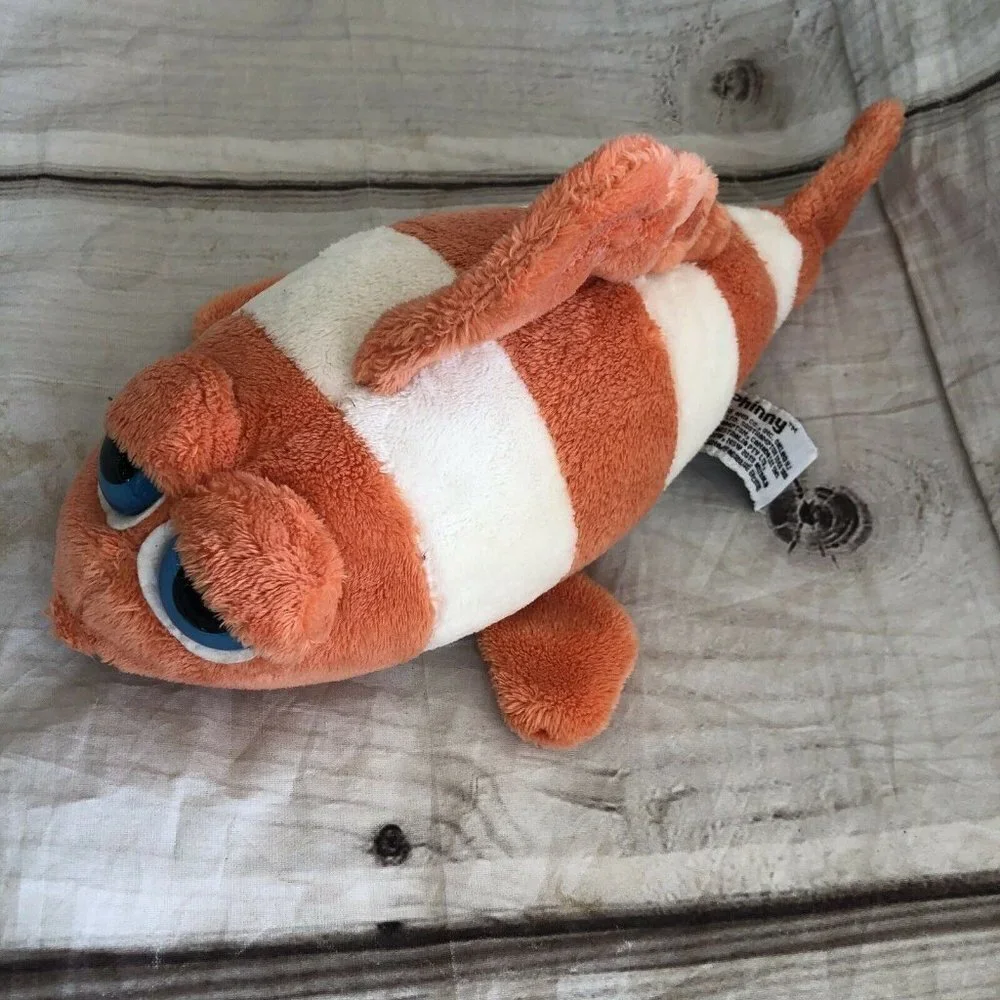 Russ Clown Fish‎ Phinny Lil Peppers Plush Big Eyes Red Stuffed Animal 10