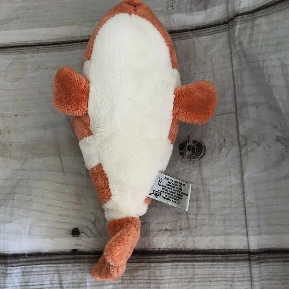 Russ Clown Fish‎ Phinny Lil Peppers Plush Big Eyes Red Stuffed Animal 10