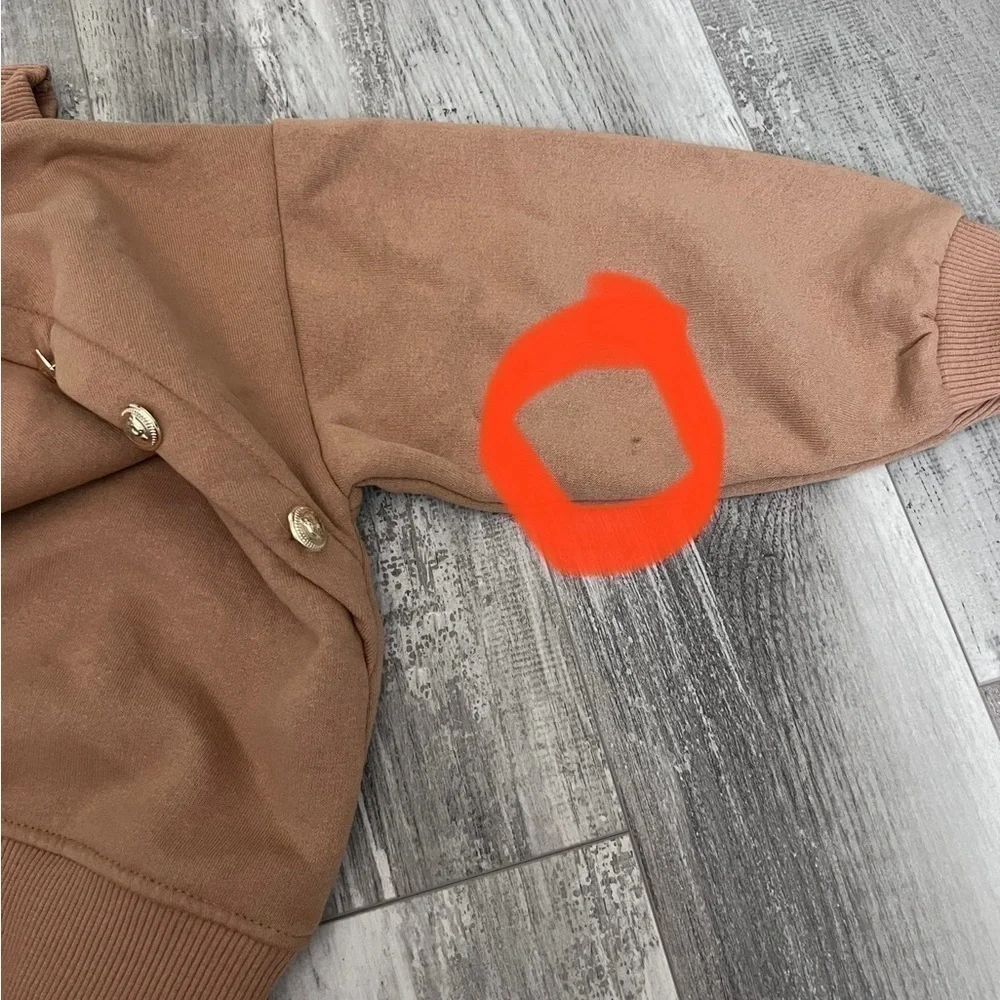 Zara Golden Buttons Sweatshirt