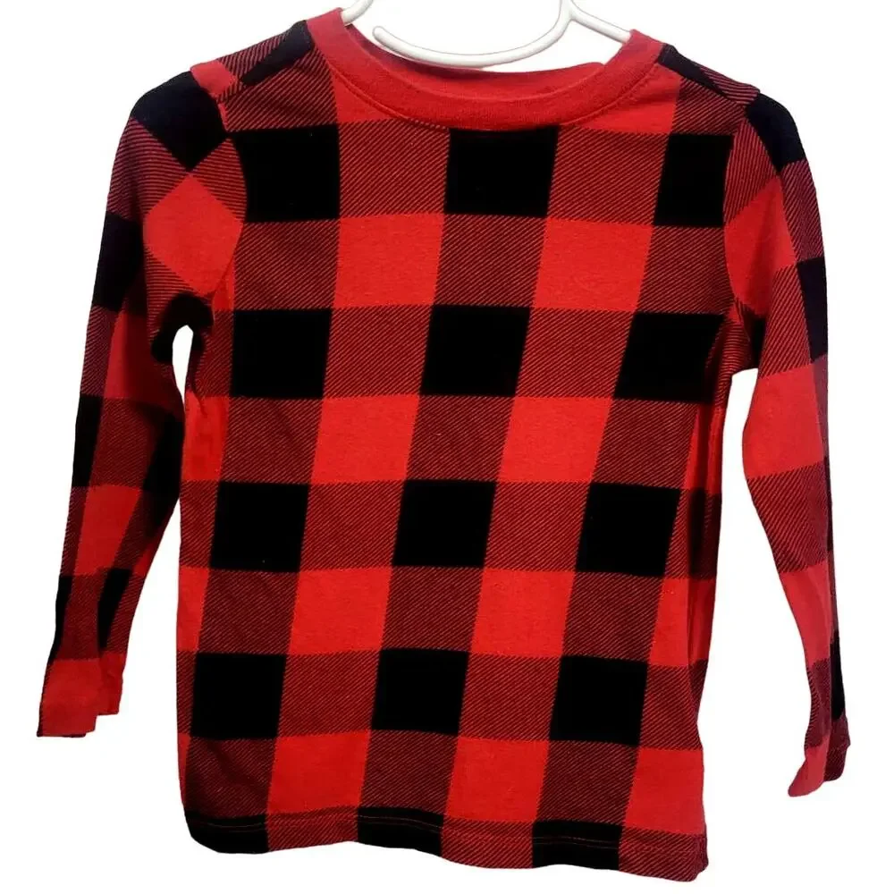 Old‎ Navy Toddler Long Sleeve Plaid Tee Size 3T