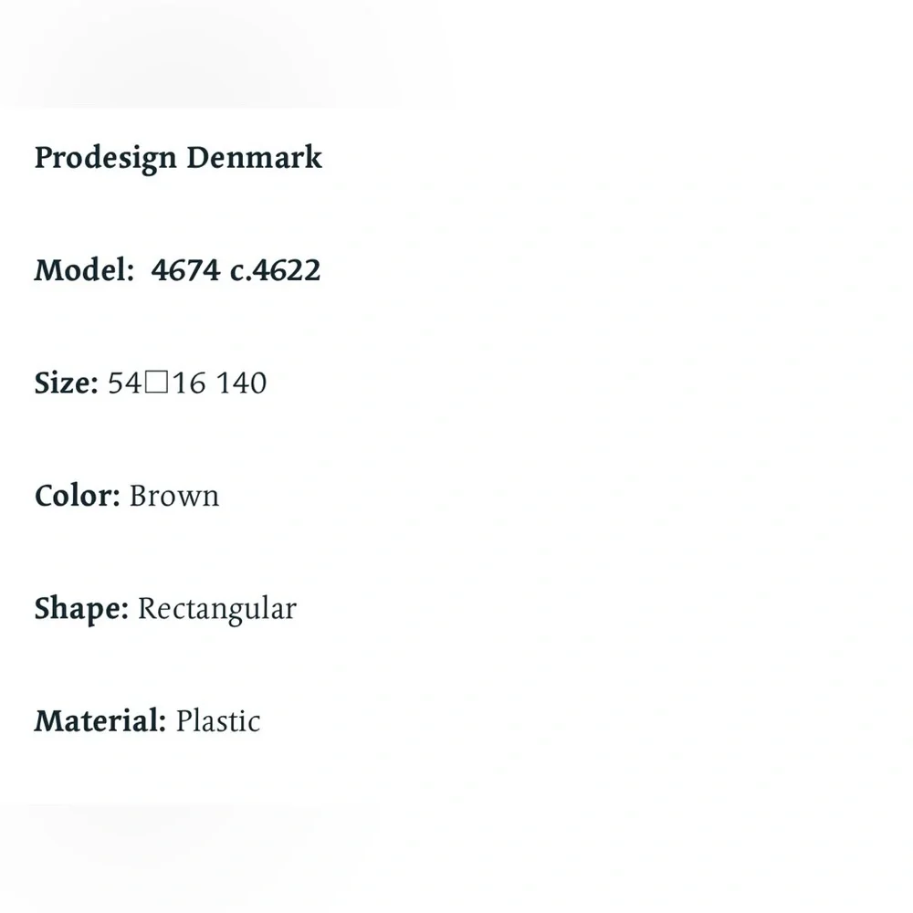 Prodesign Denmark Eyeglasses 4674 c.4622‎ Brown Frame 54[]16 140