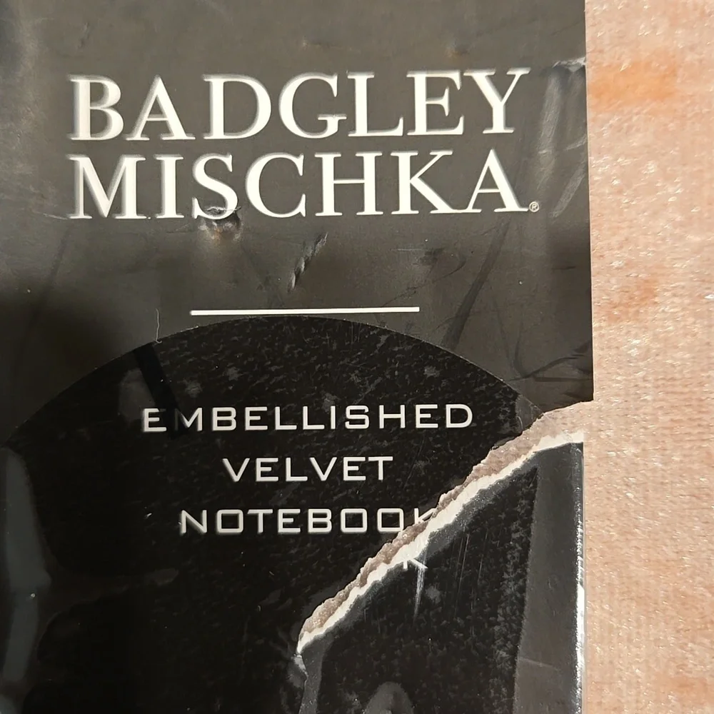 Badgley Mischka elegant notebook
