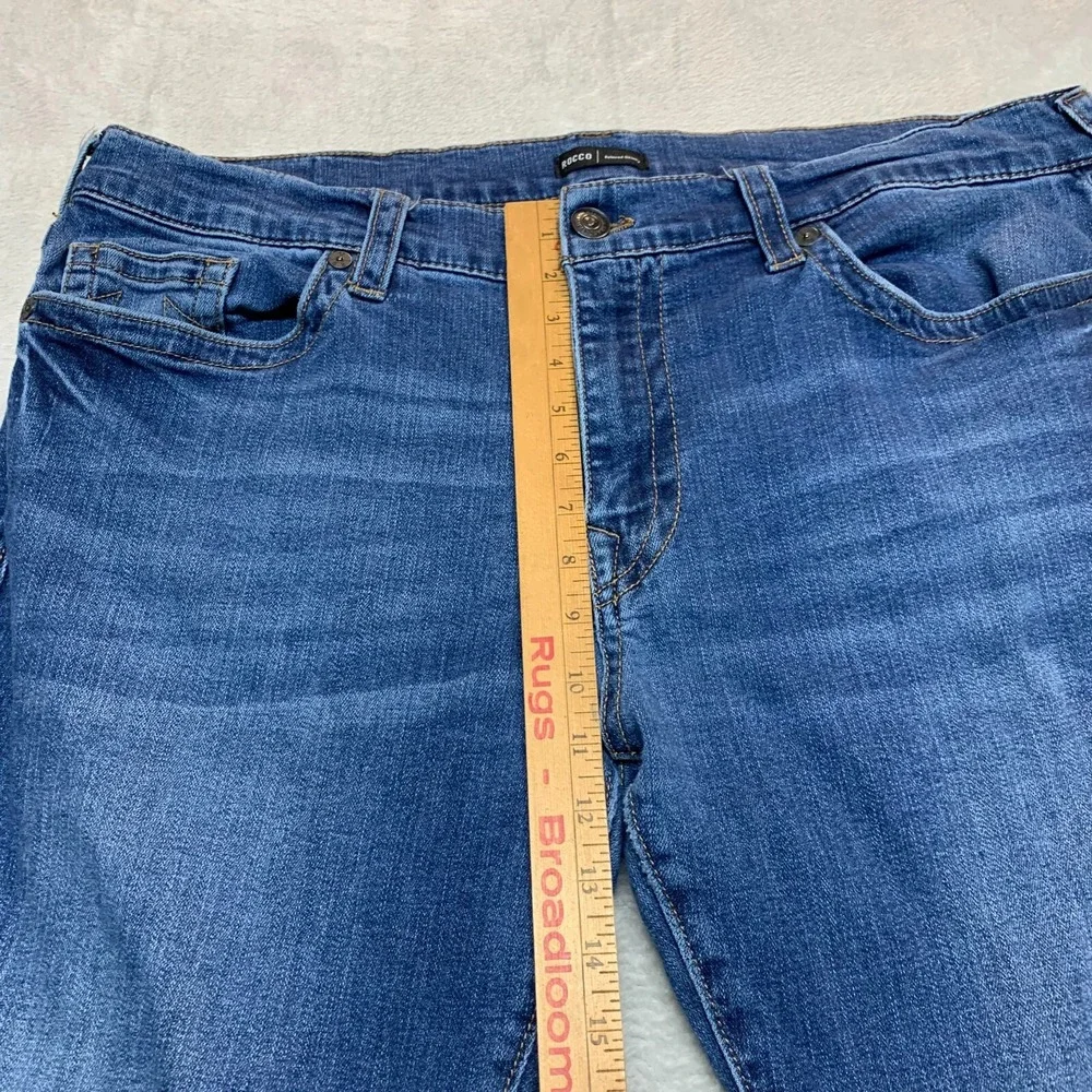 True Religion Rocco Relaxed Jeans Men's 41x33 Blue Denim‎ 5-Pockets