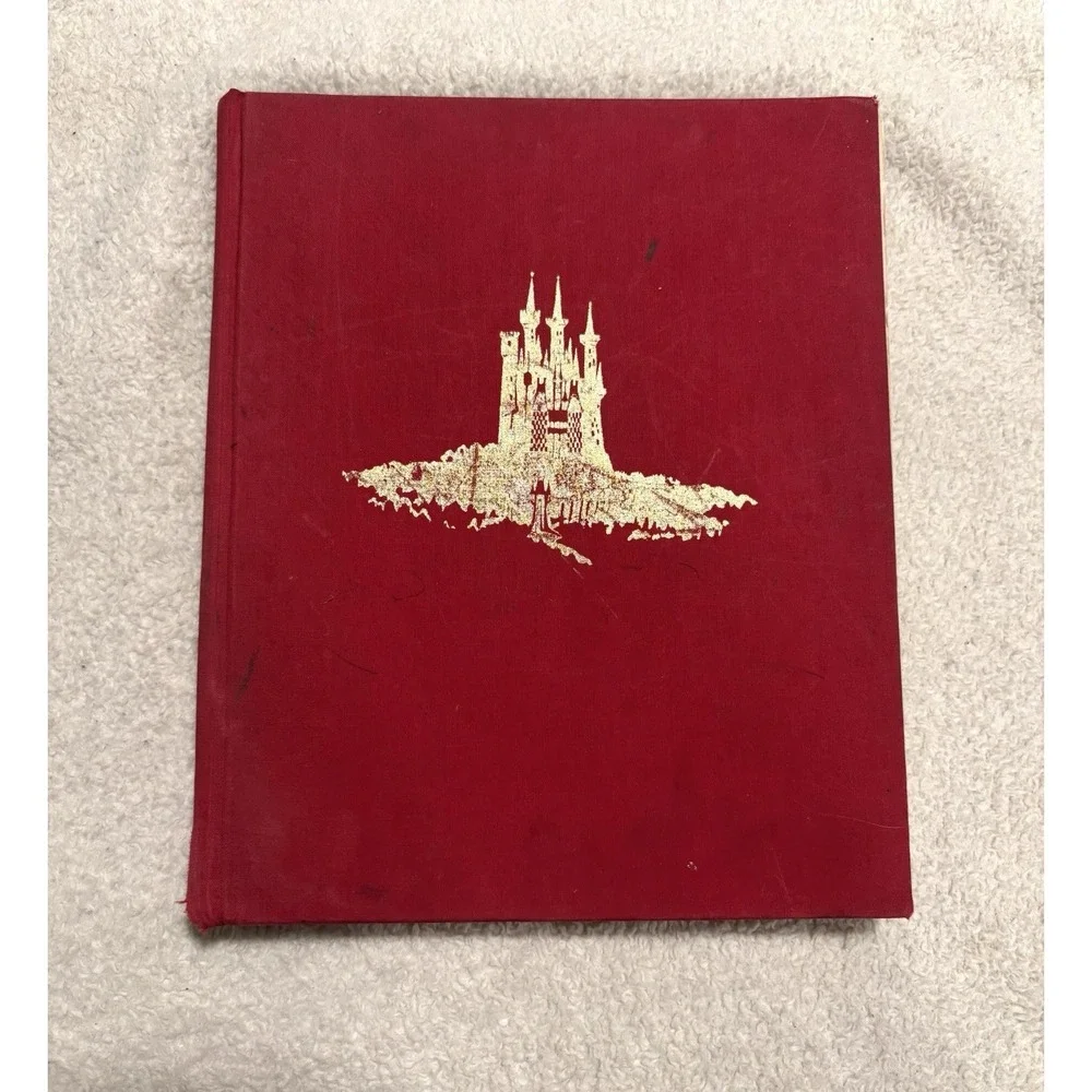 WALT DISNEY'S TREASURY OF CHILDREN'S CLASSICS Abrams 1978 Red Cover Hardcover