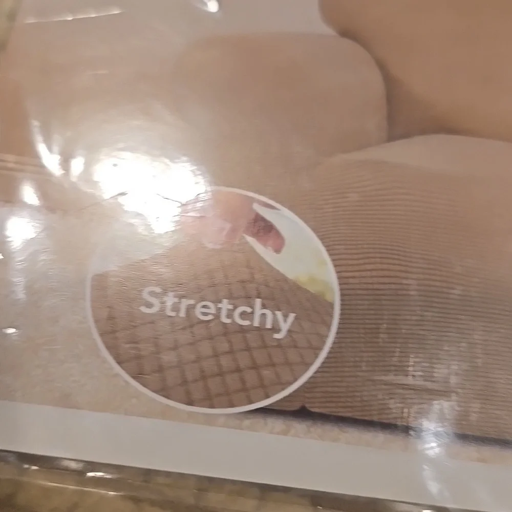 New Sand Color Chair Stretchy Slip Cover
