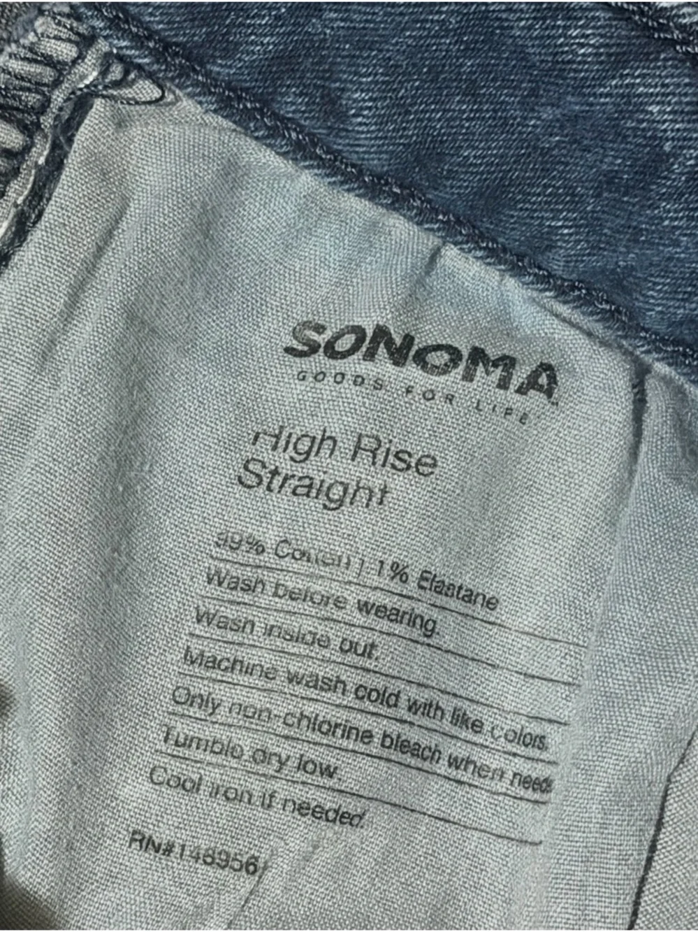 Sonoma slim straight