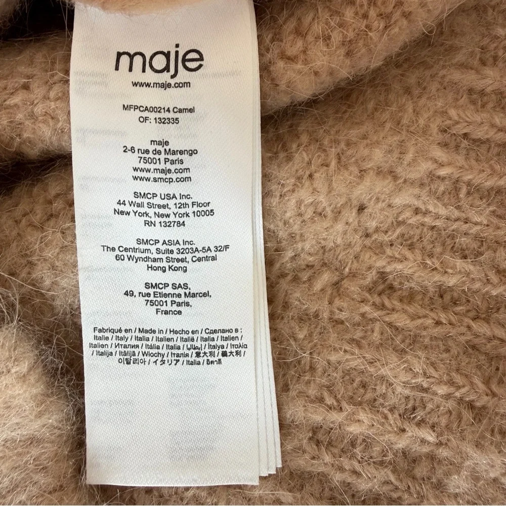 Maje soft feathery