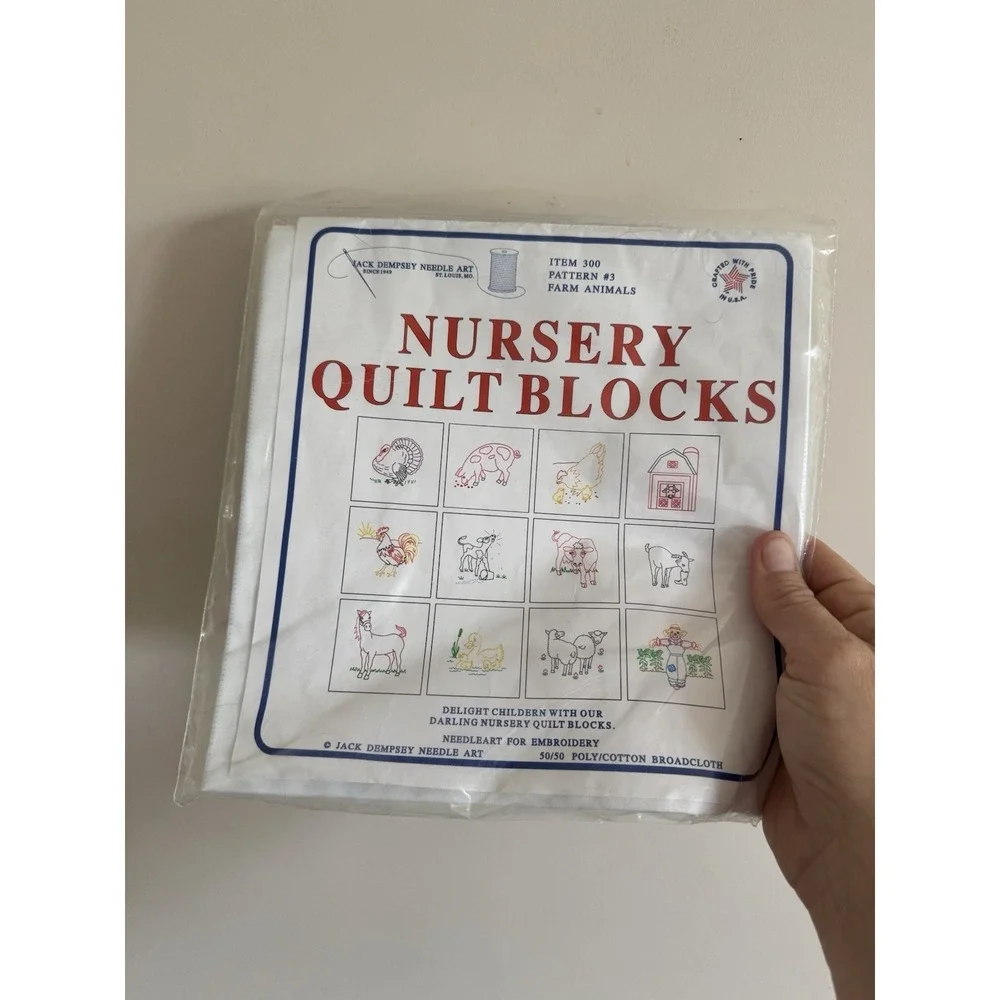 Jack Dempsey quilt nursery