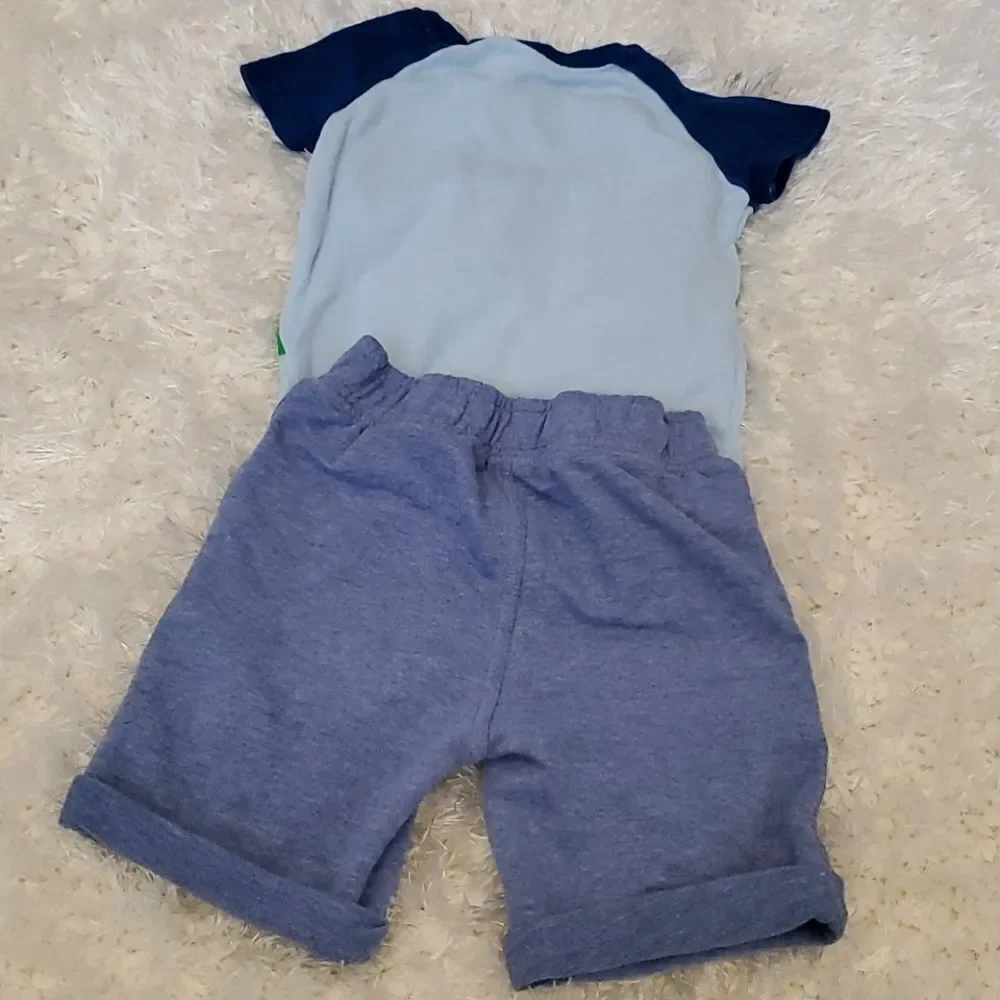 18 month boy shorts and 24 month shirt set