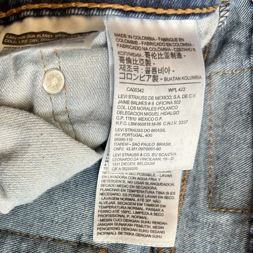 Levi Strauss 510 Skinny Jeans Men's 30x32 Premium Stretch Levi's Denim Zip Fly