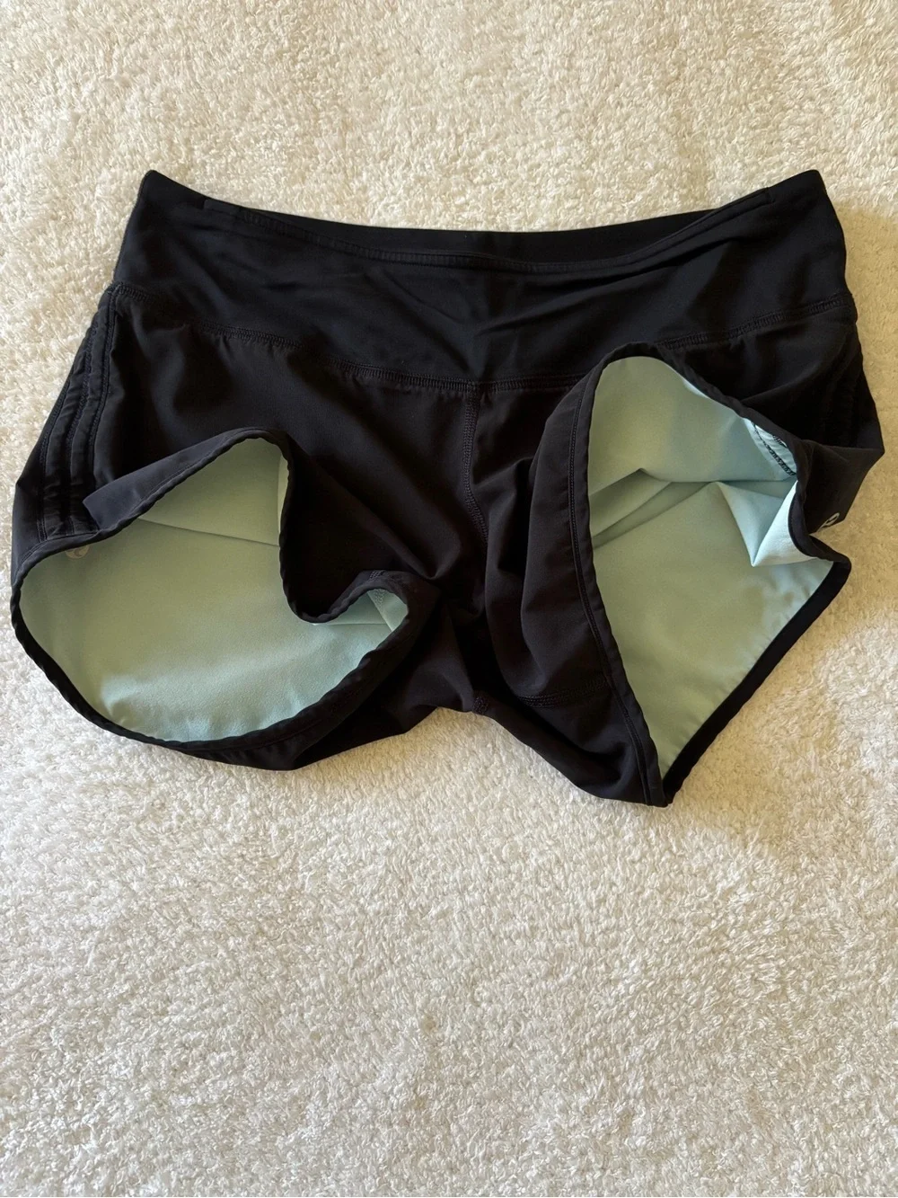 Lululemon Women's Black Athletic Shorts